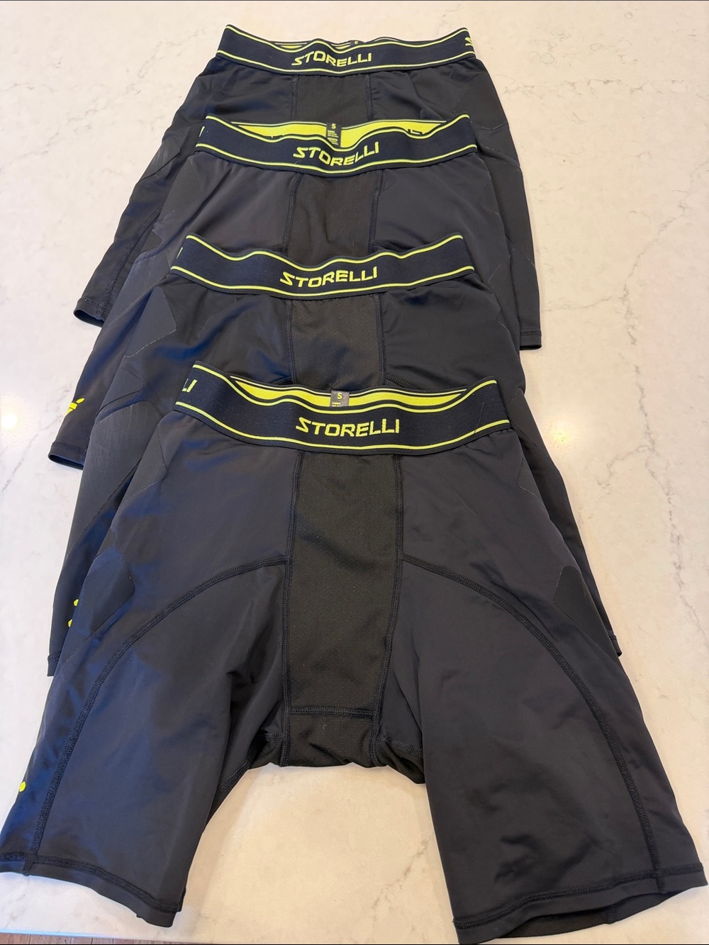 4 Pairs The Storelli BodyShield Sliders Size Small